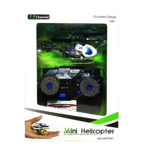 เฮลิคอปเตอร์บังคับวิทยุ 3.5 Channel RC Mini Auto Helicopter Radio Control HW7001