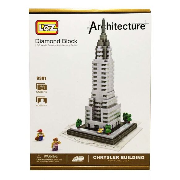 ลอซ อาชิเทคเจอร์ สถาปัตยกรรมอาคาร โมเดลเลโก้ Loz Architecture Diamond Block World Famous Building Model Lego Series