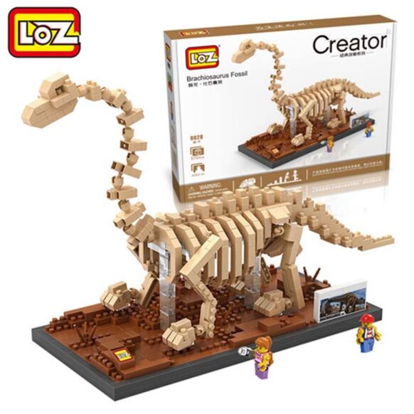 ลอซ ครีเอตเตอร์ โมเดลเลโก้ ฟอซซิลไดโนเสาร์ Loz Creator Dinosaur Fossil Model Lego