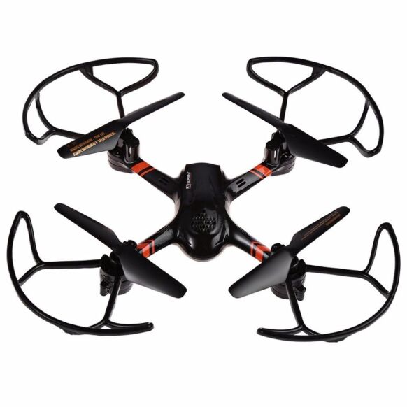 โดรนบังคับวิทยุ 4 ใบพัด สุดยอดอัจฉริยะอากาศยาน พร้อมฟังก์ชัน ปุ่มเดียวบินกลับที่เดิม 2.4 GHz 4 Channel Super-F Intelligent unmanned aerial vehicle quadcopter drone One Key Return