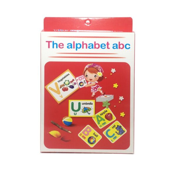 เกมการ์ดภาพคำศัพท์เสริมพัฒนการและการเรียนรู้สำหรับเด็ก The Alphabet ABC