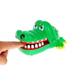 หมอฟันตรวจฟันจระเข้จอมงับ เกมจรเข้งับนิ้ว สีเขียว Crocodile Dentist (Green)