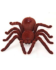 หุ่นยนต์แมงมุมทารันทุร่า ของเล่นบังคับวิทยุ สีน้ำตาล Infrared Remote Control Tarantula Spider with Light Trick Robot Toy (Brown)