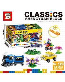 ShengYuan Block เลโก้อิสระ สื่อการเรียนการสอน สำหรับเด็ก 562+ ชิ้น Classic Lego 562+ PCS 5Y963 Mixed