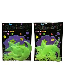 แผ่นติดผนังหรือเพดานเรืองแสงสำหรับเด็ก รุ่นเล็ก Mini Glow in the dark sticker for kids