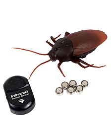 หุ่นยนต์แมลงสาบไซส์ใหญ่บังคับวิทยุ ตามีไฟ บังคับด้วยอินฟราเรด Giant Cockroach RC Roach Eye Lamp Infrared Control