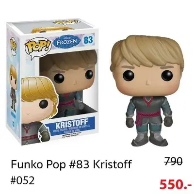 funko pop disney frozen kristoff