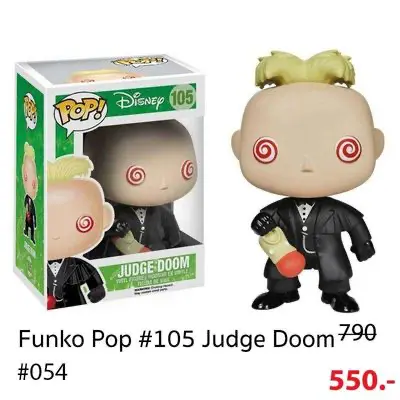 funko pop disney judge doom