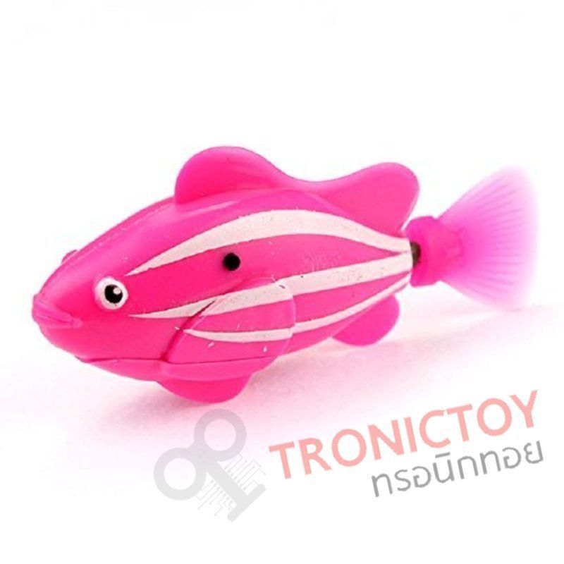 fish robot auto swimming nemo pink