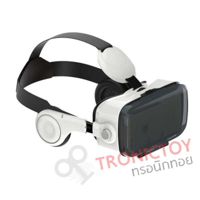 แว่นตาเสมือน พร้อมหูฟัง Built in ในตัว รุ่น Z4 VR Virtual Reality 3D Glasses Private Thearter