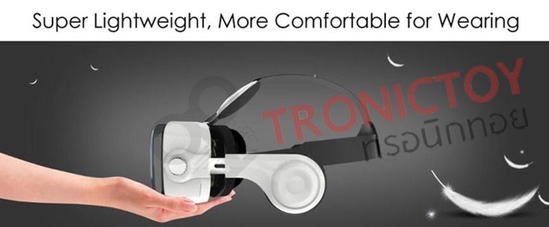 แว่นตาเสมือน พร้อมหูฟัง Built in ในตัว รุ่น Z4 VR Virtual Reality 3D Glasses Private Thearter
