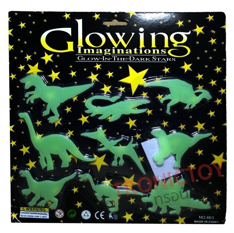 แผ่นติดผนังหรือเพดานเรืองแสงสำหรับเด็ก Glow in the dark sticker for kids