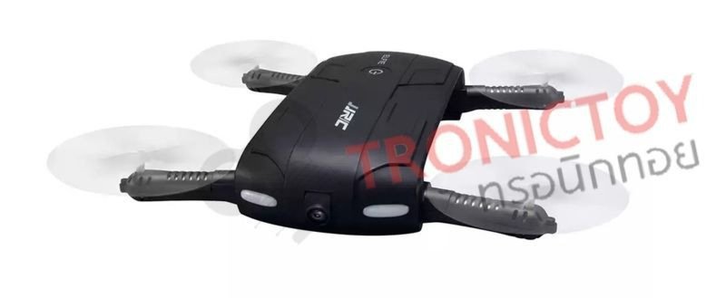 JJRC โดรนเซลฟี่บังคับผ่านสมาร์ทโฟน พกพาสะดวก พับเก็บได้ พร้อมกล้อง FPV H37  Drone Elfie Selfie Camera 720px Control via Smartphone iOS iPhone, Android