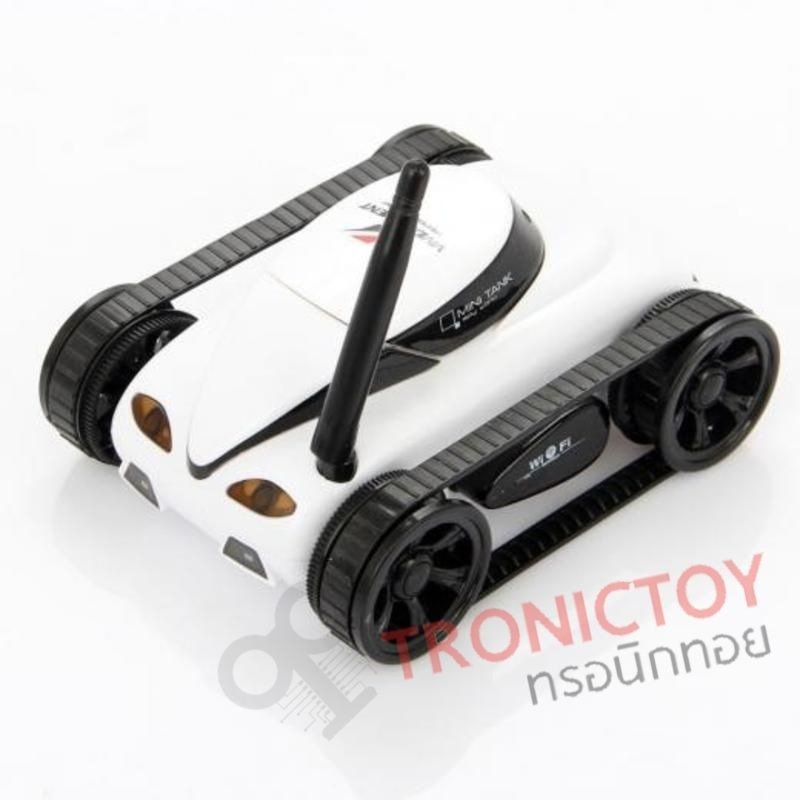 รถถังบังคับสอดแนมควบคุมผ่านสมาร์ทโฟน Mini I-Spy Tank control via Smart Phone compatible with iOS and Android