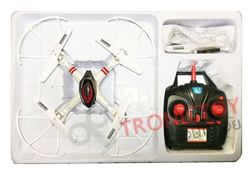 2.4 GHZ QUADCOPTER DRONE WITH GYROSCOPE HC602