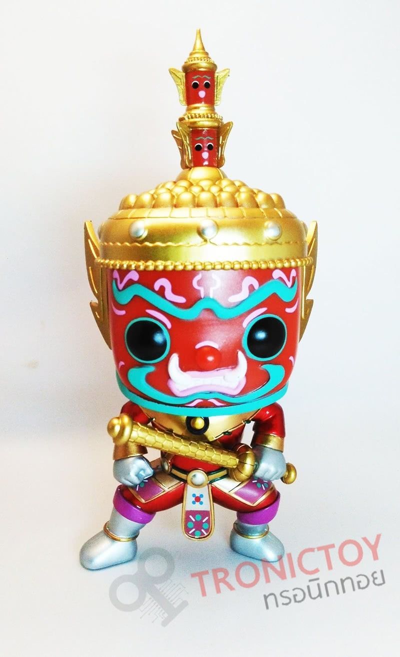 FUNKO POP ASIA #45 ANGRY RED METALIC TOSSAKAN