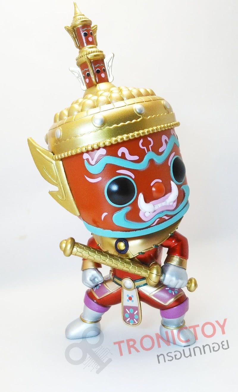 FUNKO POP ASIA #45 ANGRY RED METALIC TOSSAKAN