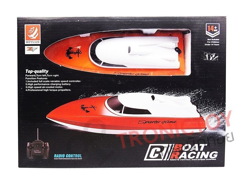 ZT REALISTIC YACHT TOY RC HIGH PERFORMANCE RACING BOAT HIGH-SPEED SURFING SPORT GAME
