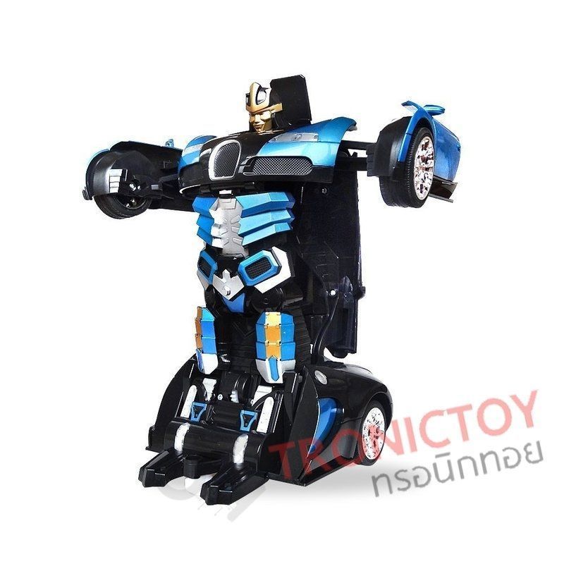  2.4 GHz RC Transformation Glorious Mission Anger Ares Fly Wheel Transformation Fighting Robot 112 One Key Transform