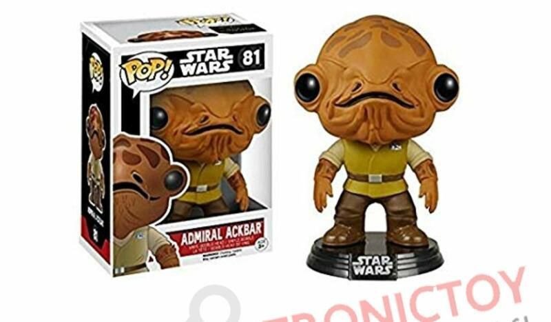 โมเดลการ์ตูน ฟังโกะป็อป สตาร์วอร์ Funko Pop Star Wars Admiral Ackbar No. 81