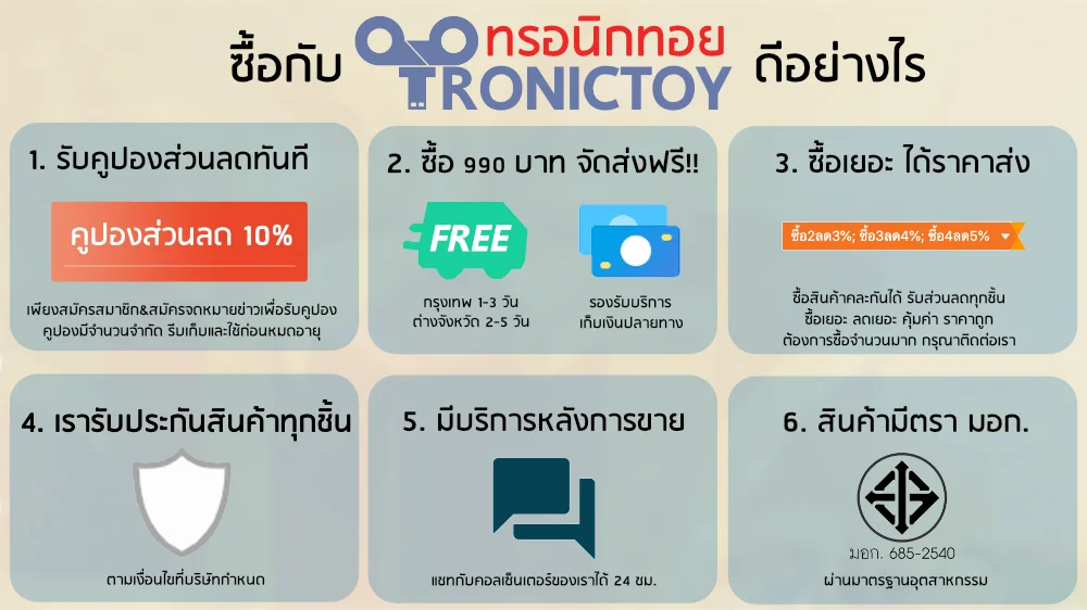 ข้อดี ซื้อของเล่น